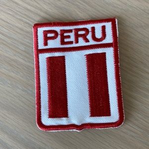 Peru patch NWOT